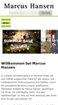 Mobile Screenshot of marcushansen.de